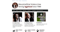 Desktop Screenshot of brazosdoctors.com